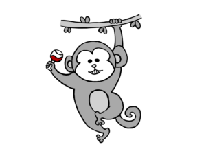 ニホンザル（ブラック・クイーン）